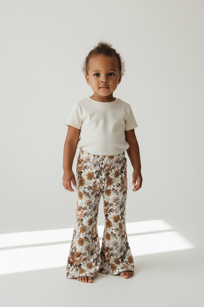 Flared english garden Bruin Kind