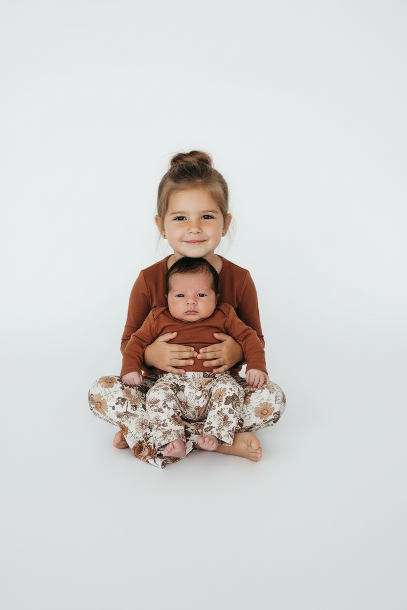 Flared english garden Bruin Kind