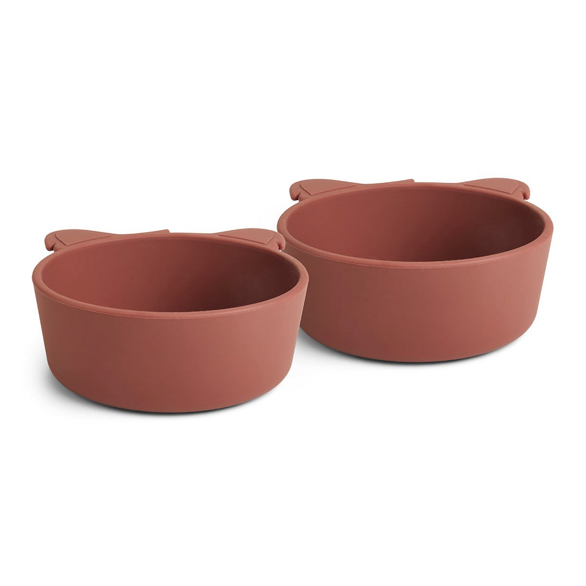 Alex siliconen diep bord 2-pack Koala Mahonie