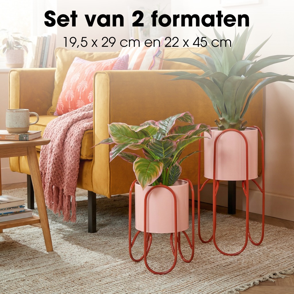 Bloempot Donau Roze