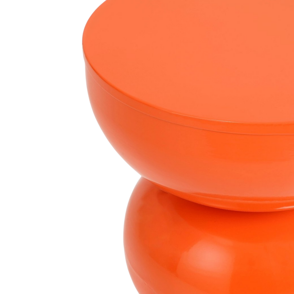 Bijzettafel Luna Oranje