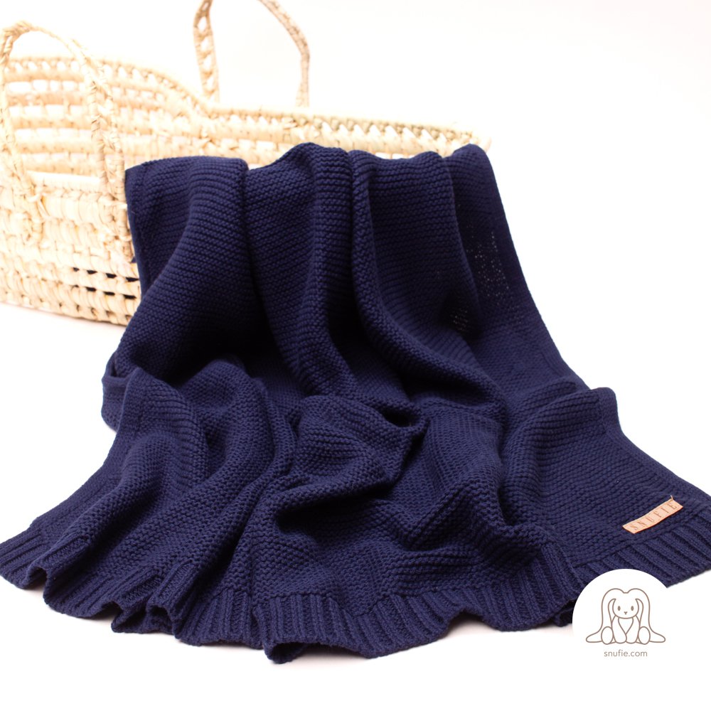 Babydekentje Stoer Blauw