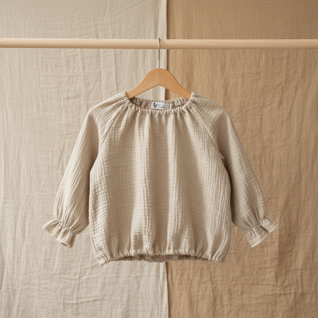 Blousje hydro beige