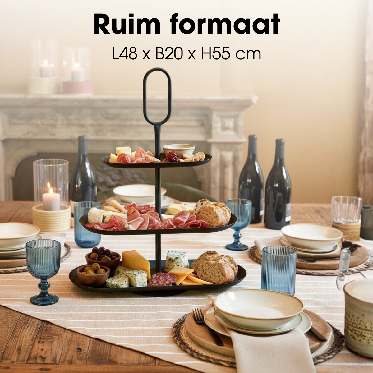 Etagère Rama Zwart