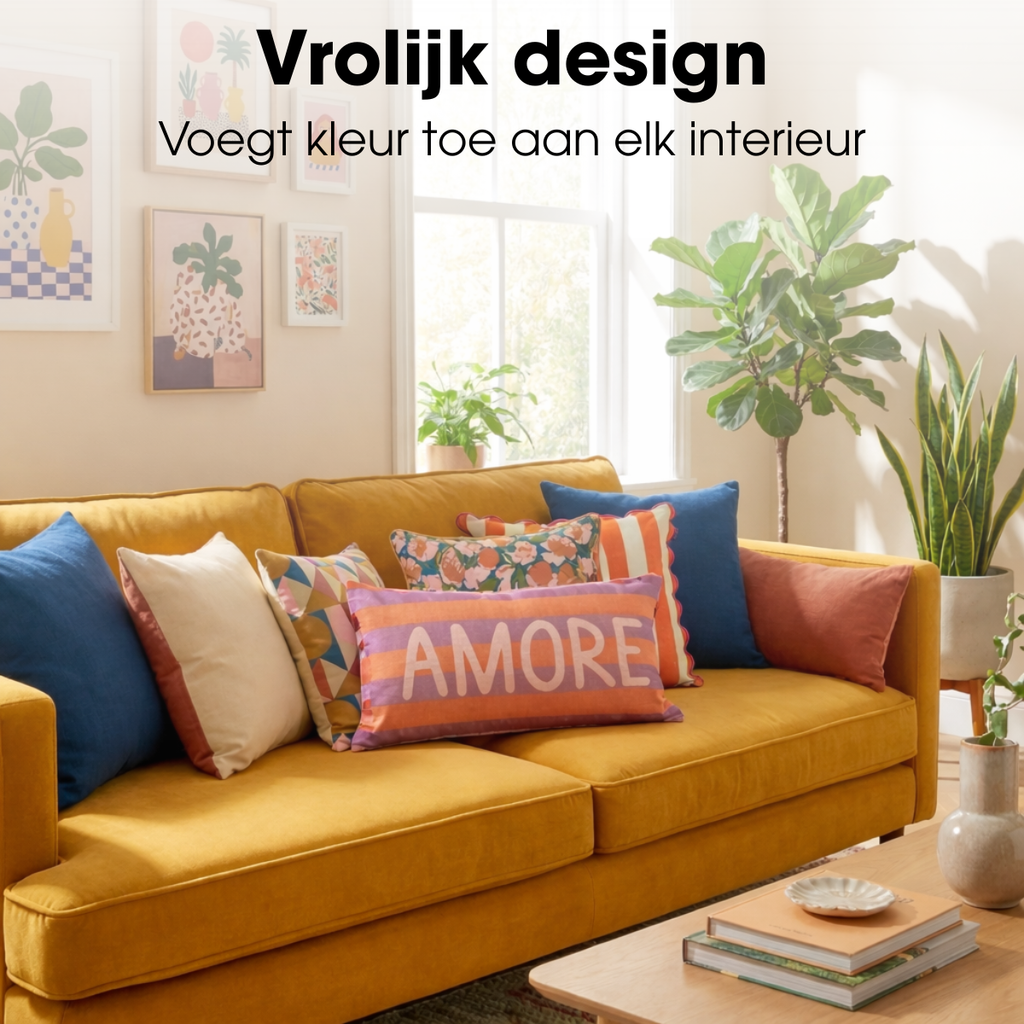Sierkussen  Oranje