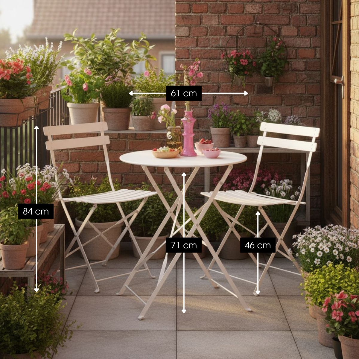 Tuin bistroset Laurence Wit