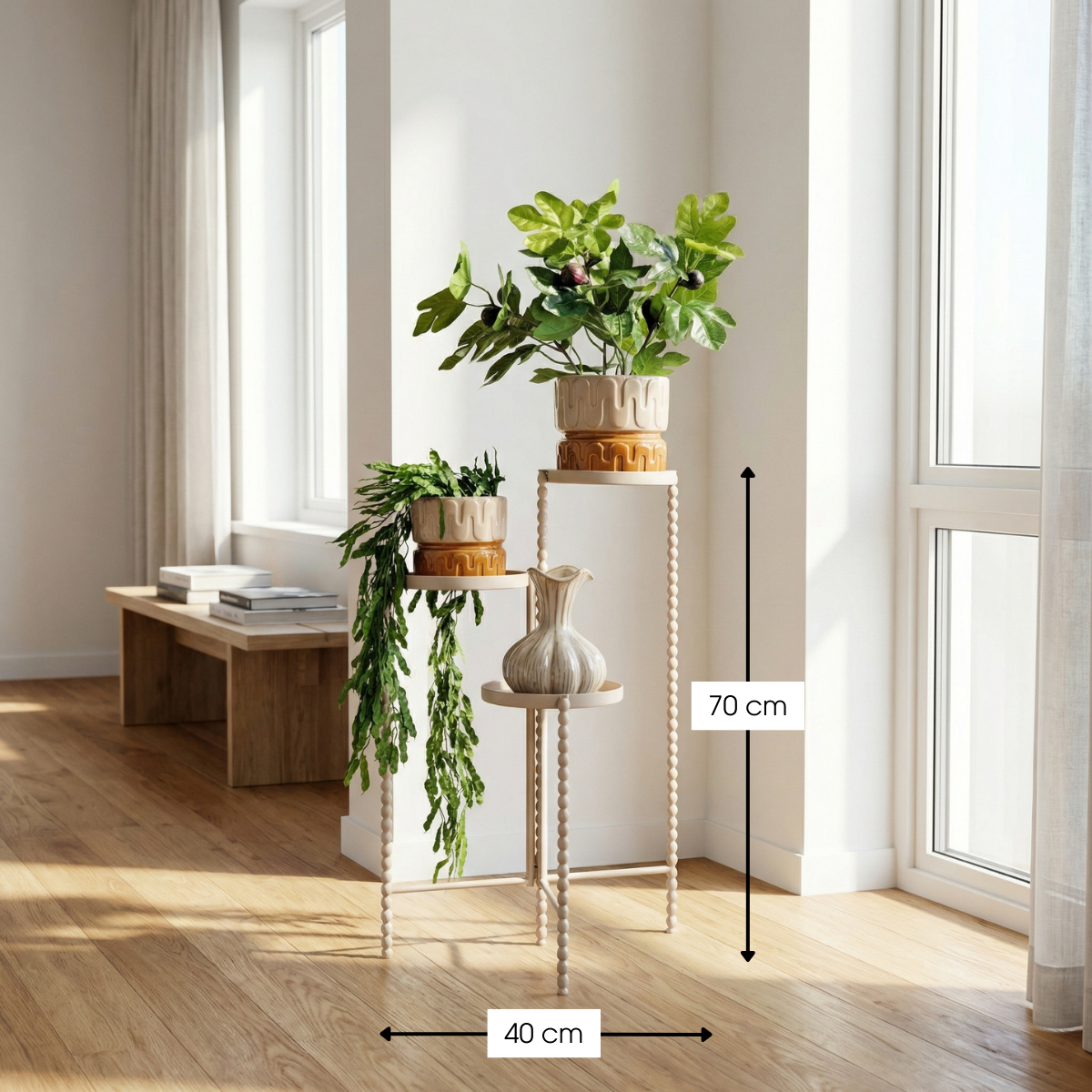 Plantenstandaard Salvo Beige