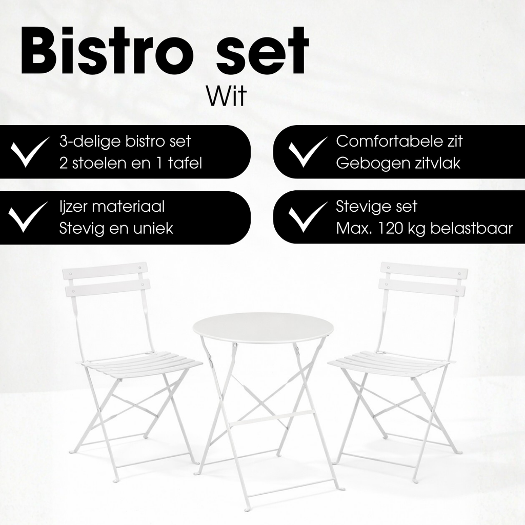 Tuin bistroset Laurence Wit