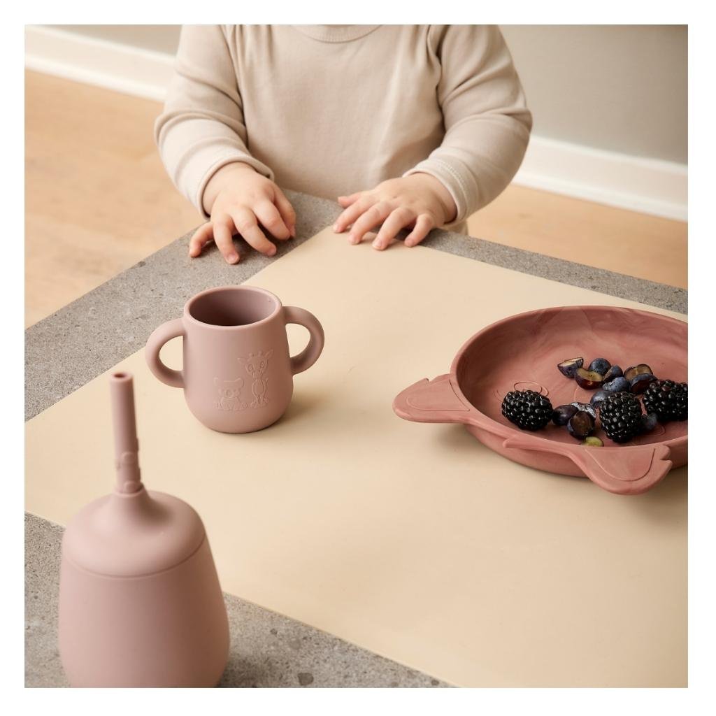 Abiola siliconen Beker 2-pack Woodrose