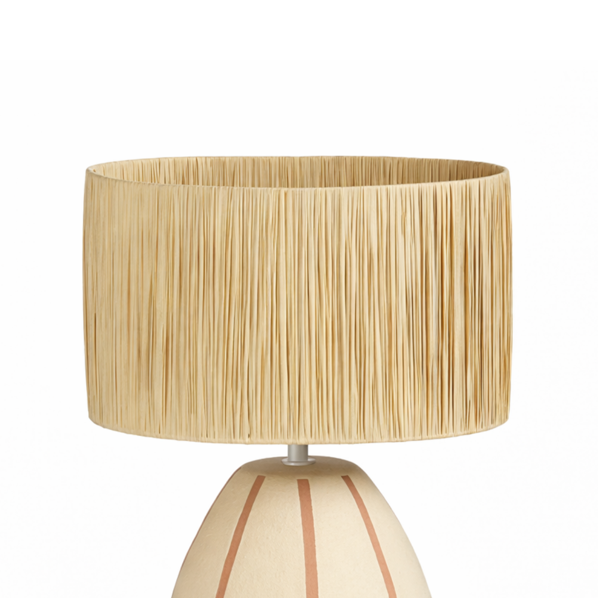 Tafellamp Denton Beige Rond