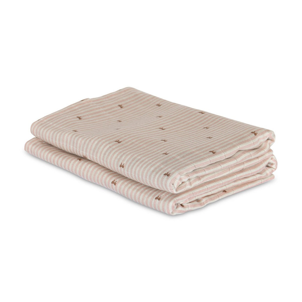 Bamboe mousseline doeken 2st.