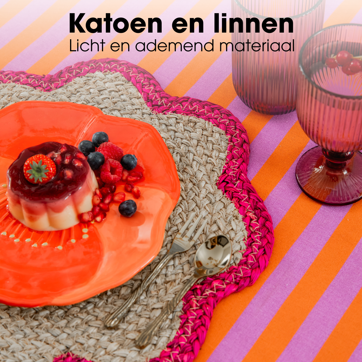Tafellaken  Oranje