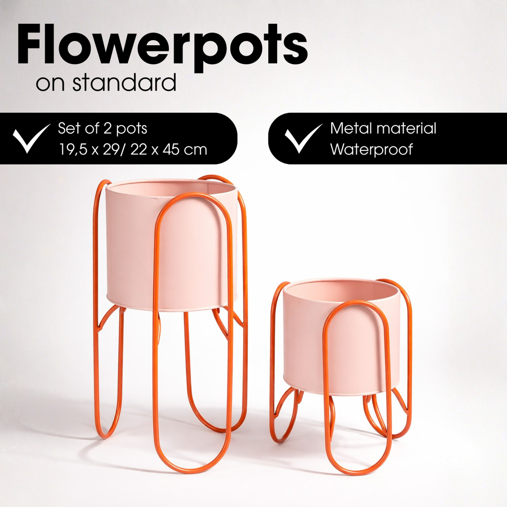 Bloempot Donau Roze