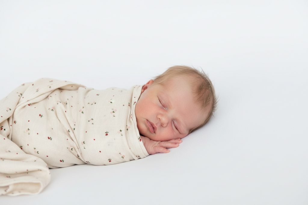 Bamboe mousseline inbakerdoeken 2st.