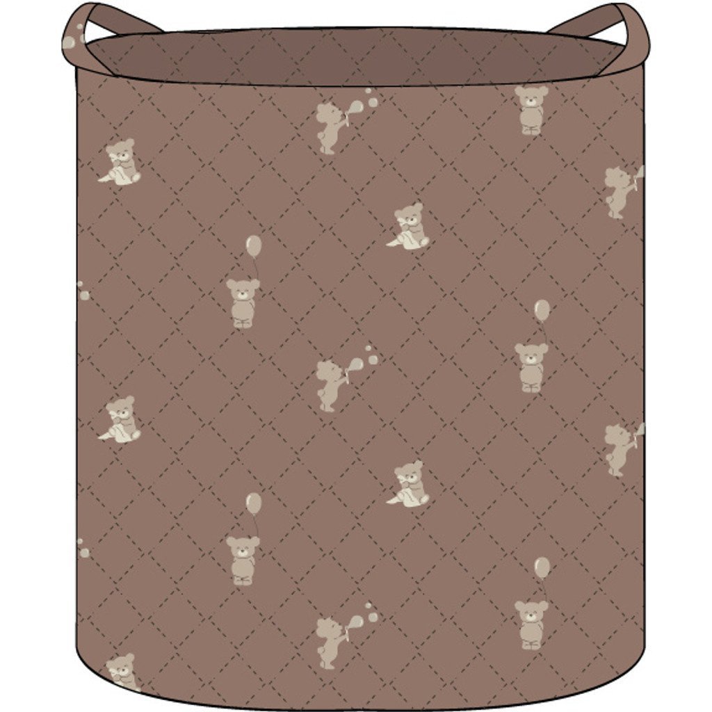 Ragge gewatteerde Opbergmand Teddy