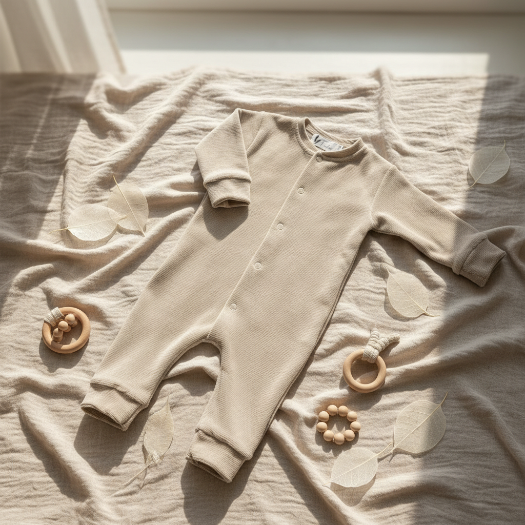 Boxpakje dun koort Donker Beige