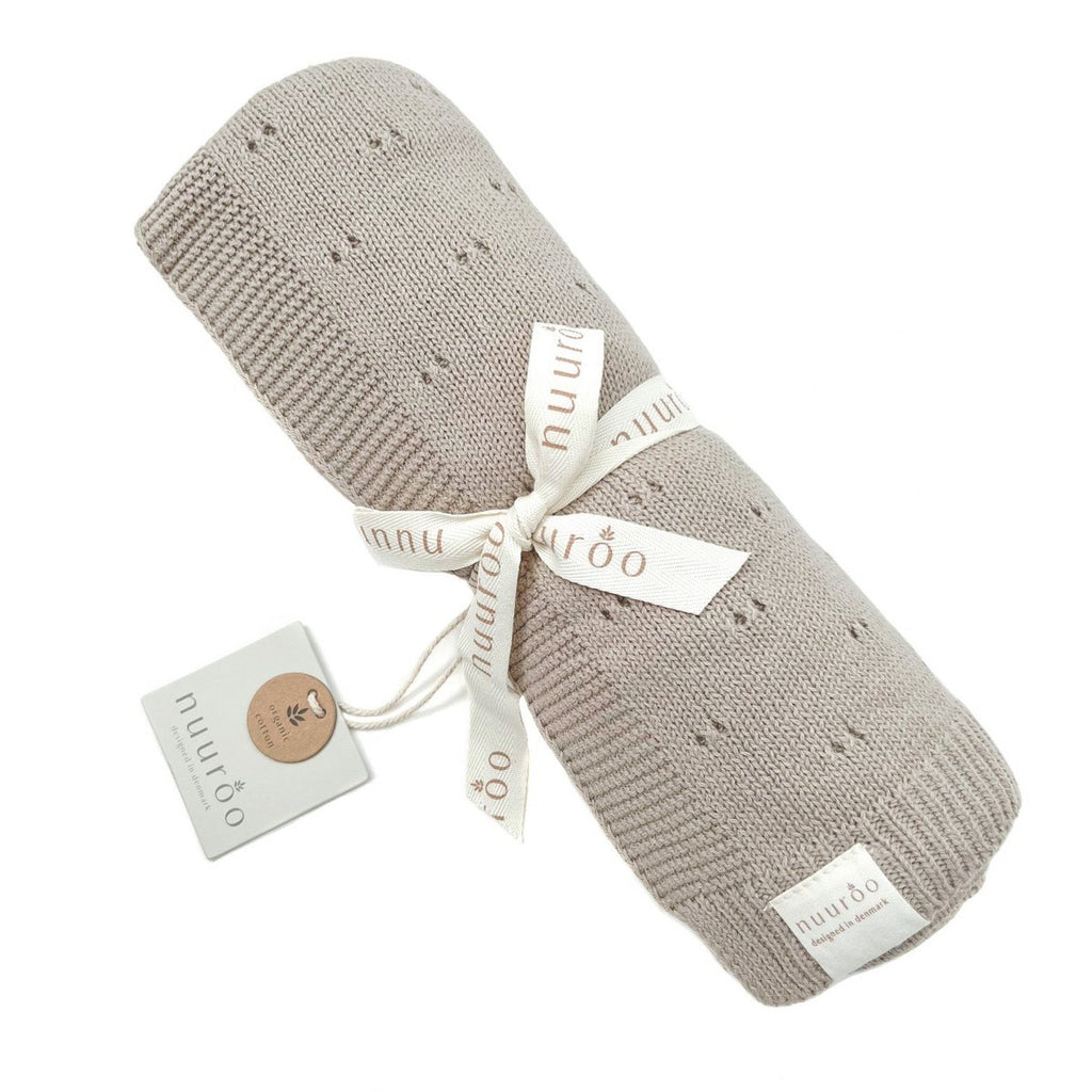 Avi gebreid plaid Cobblestone