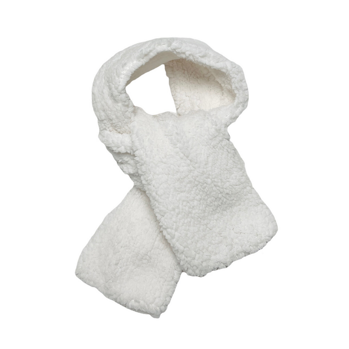 Sjaal teddy ecru Baby/Kind