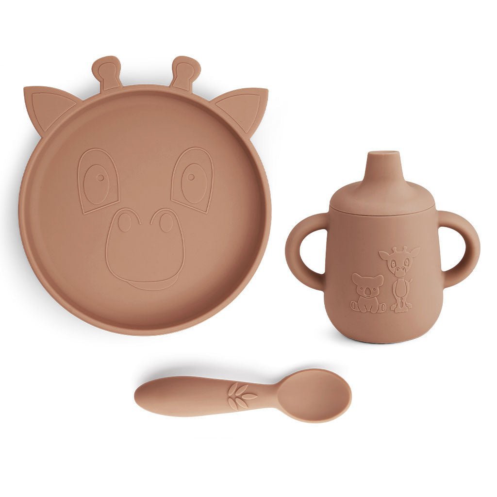 Elke silicone eetset Chocolatemout
