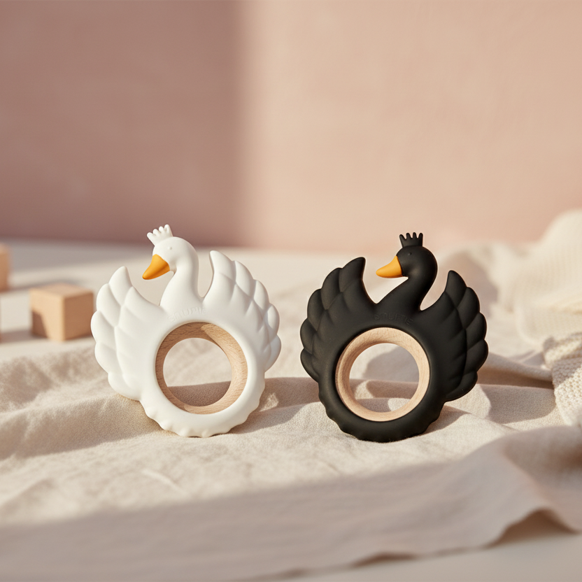 Zwaan Bijtring Zwart