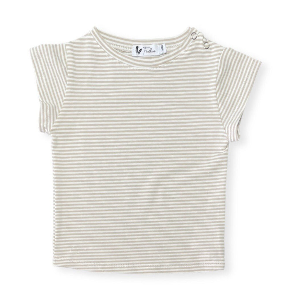 Shirtje small stripes sage