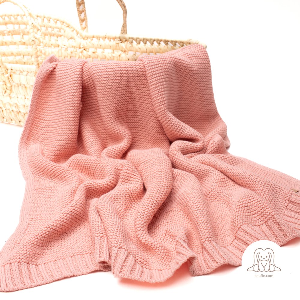 Babydekentje Blos Roze