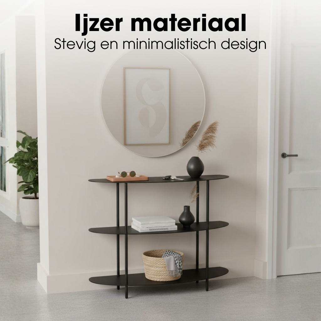 Kast Wave Zwart