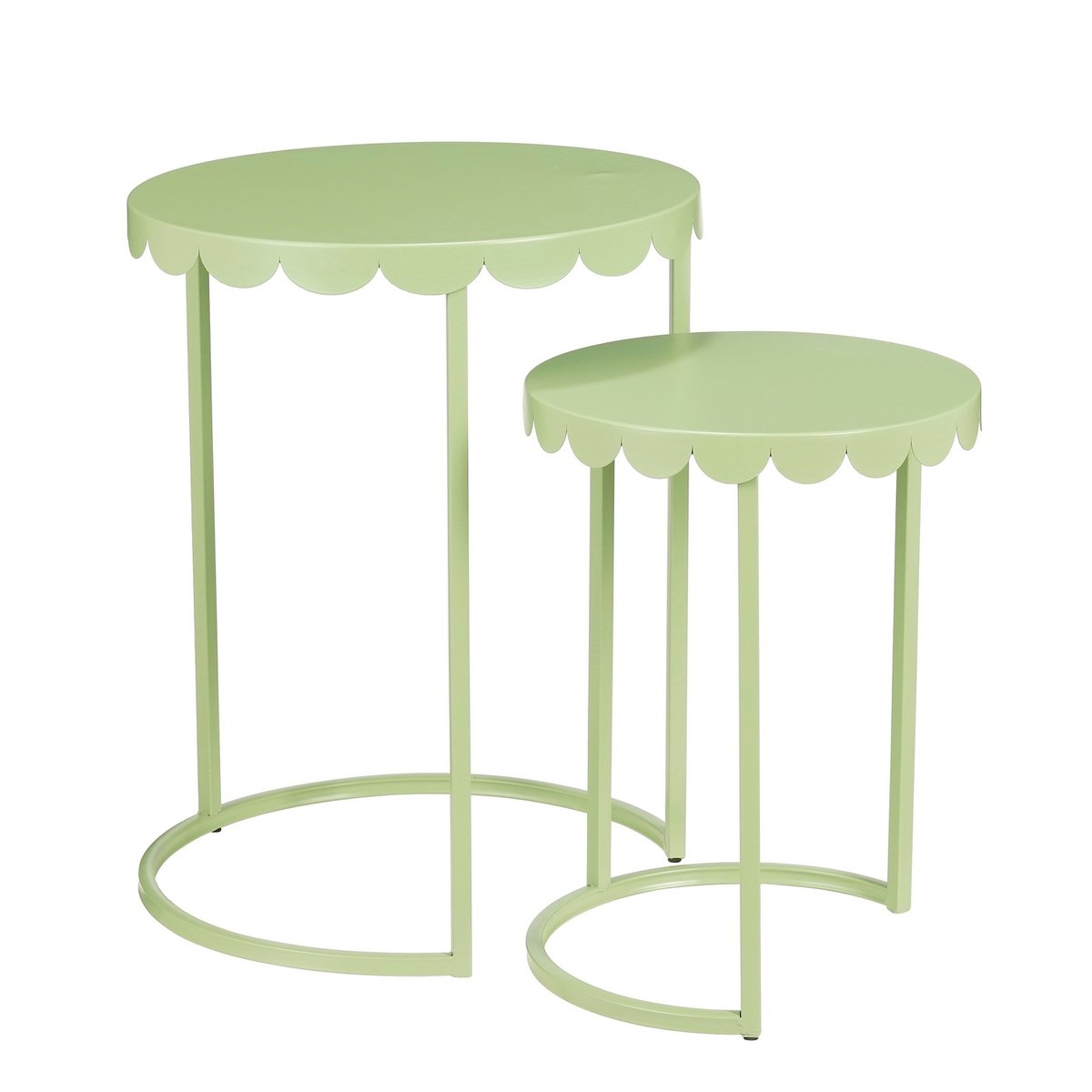Bijzettafel set Lara Mintgroen