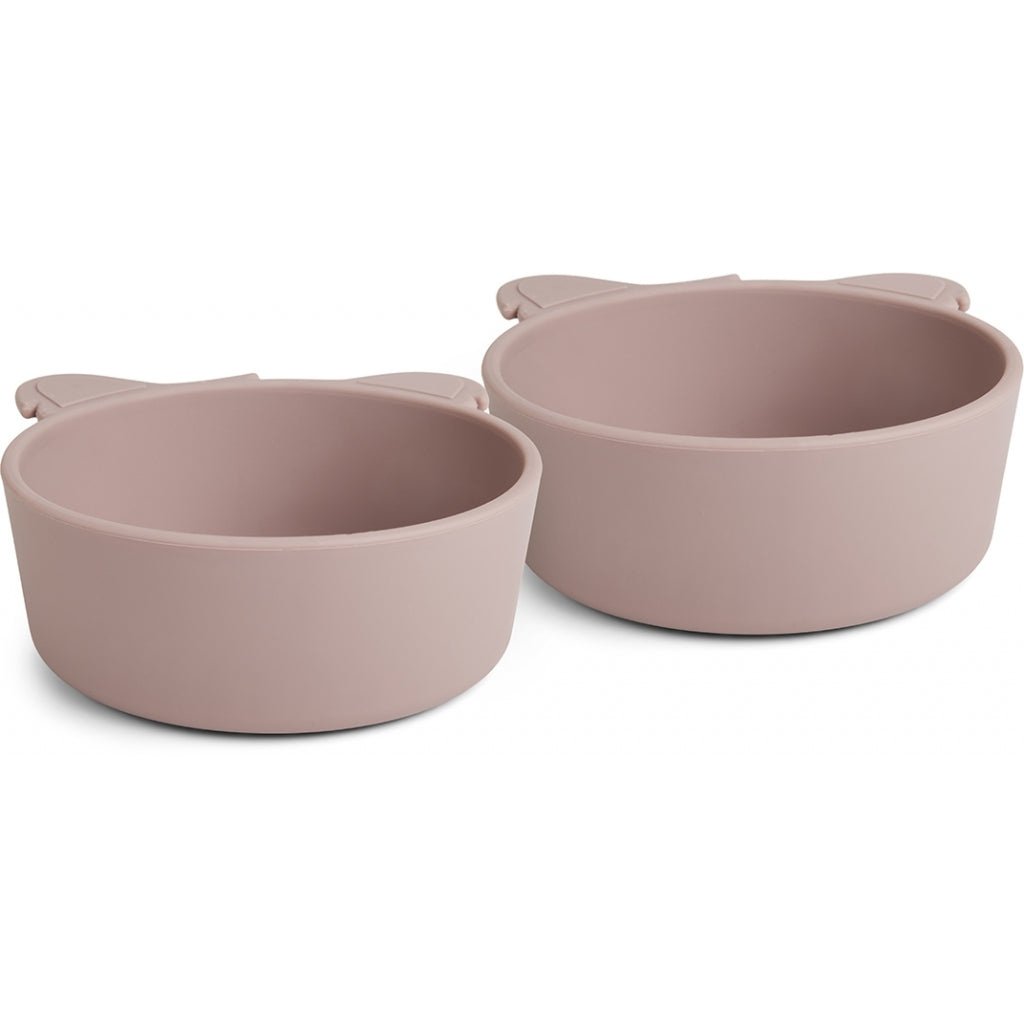 Alex siliconen diep bord 2-pack Koala Woodrose