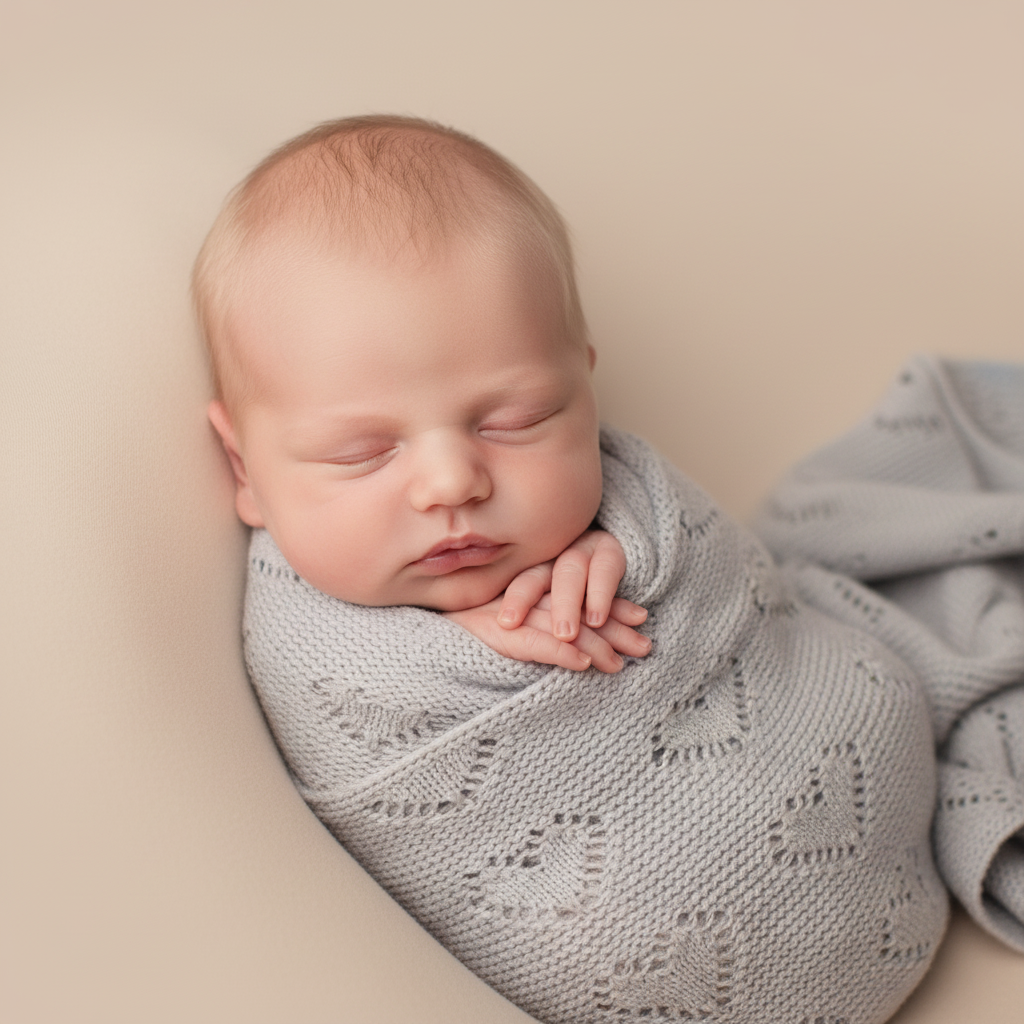 Babydeken Liefdevol Grijs