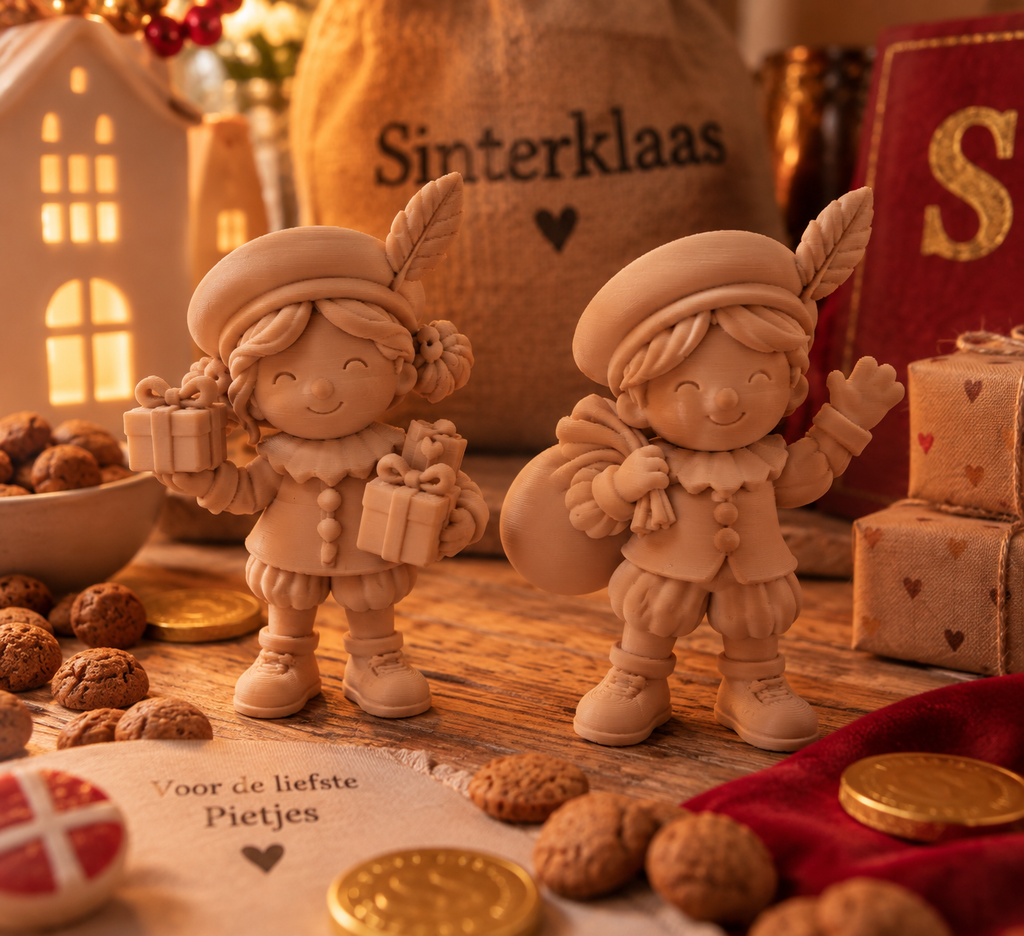 Meisjes & Jongens Piet set van 2
