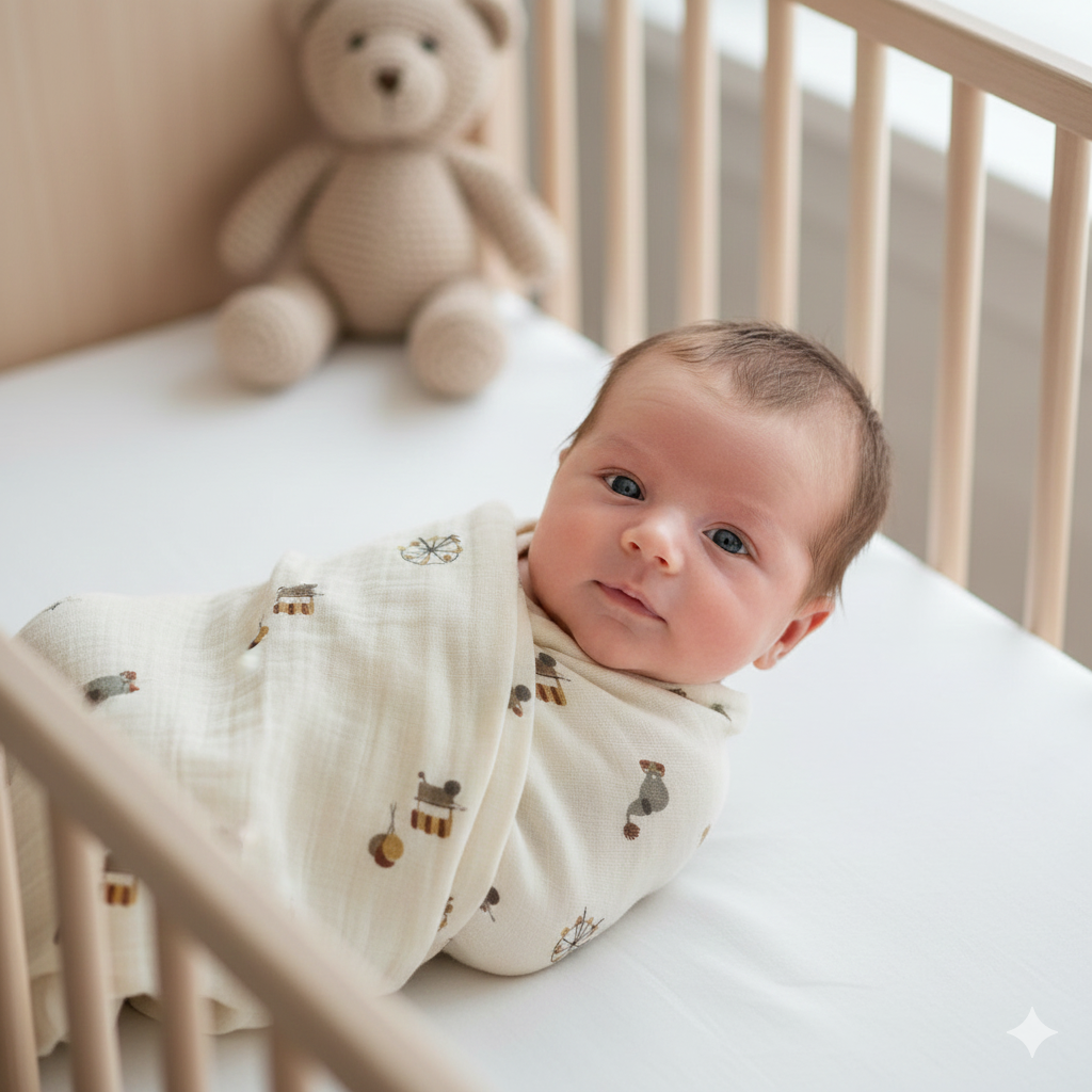 Barri mousseline inbakerdoek