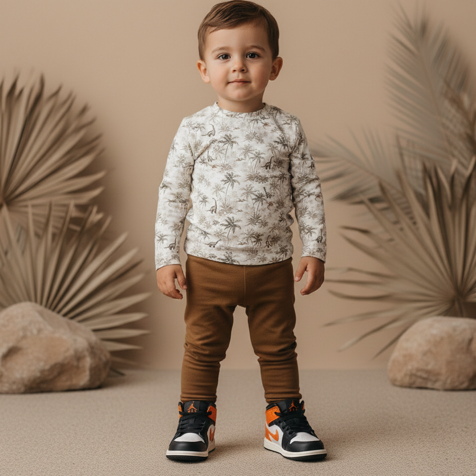 Broekje bruin baby/kind