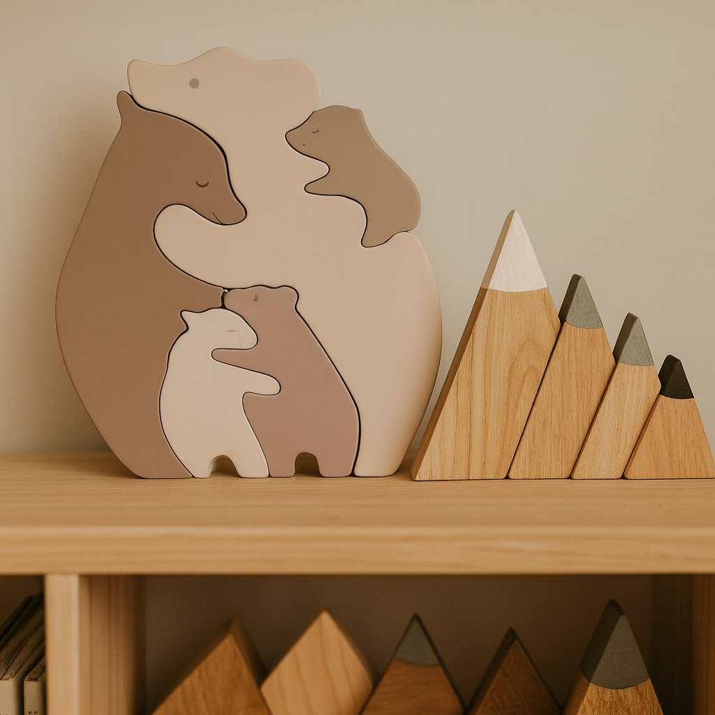 Lucca Siliconenpuzzel Beer Rose