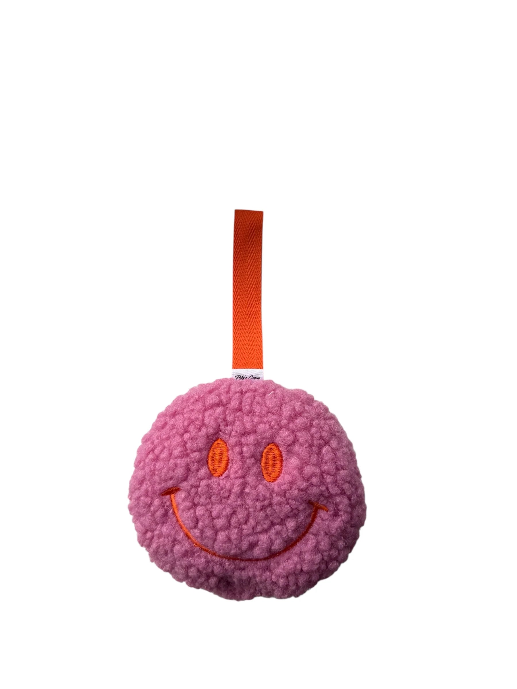 Speenknuffel Teddy Roze/Oranje