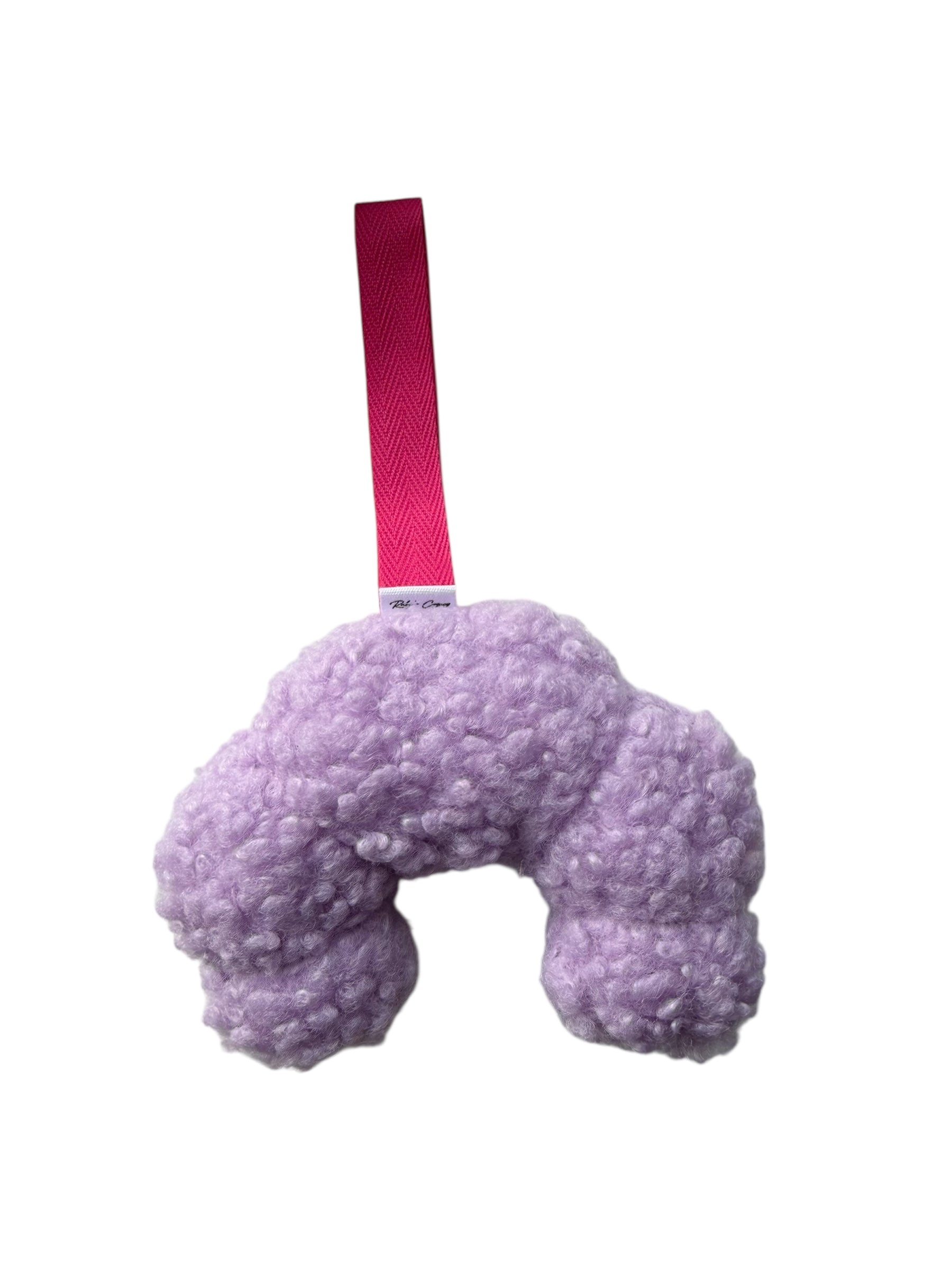 SpeenKnuffel croissantje lila/roze MAEFIE