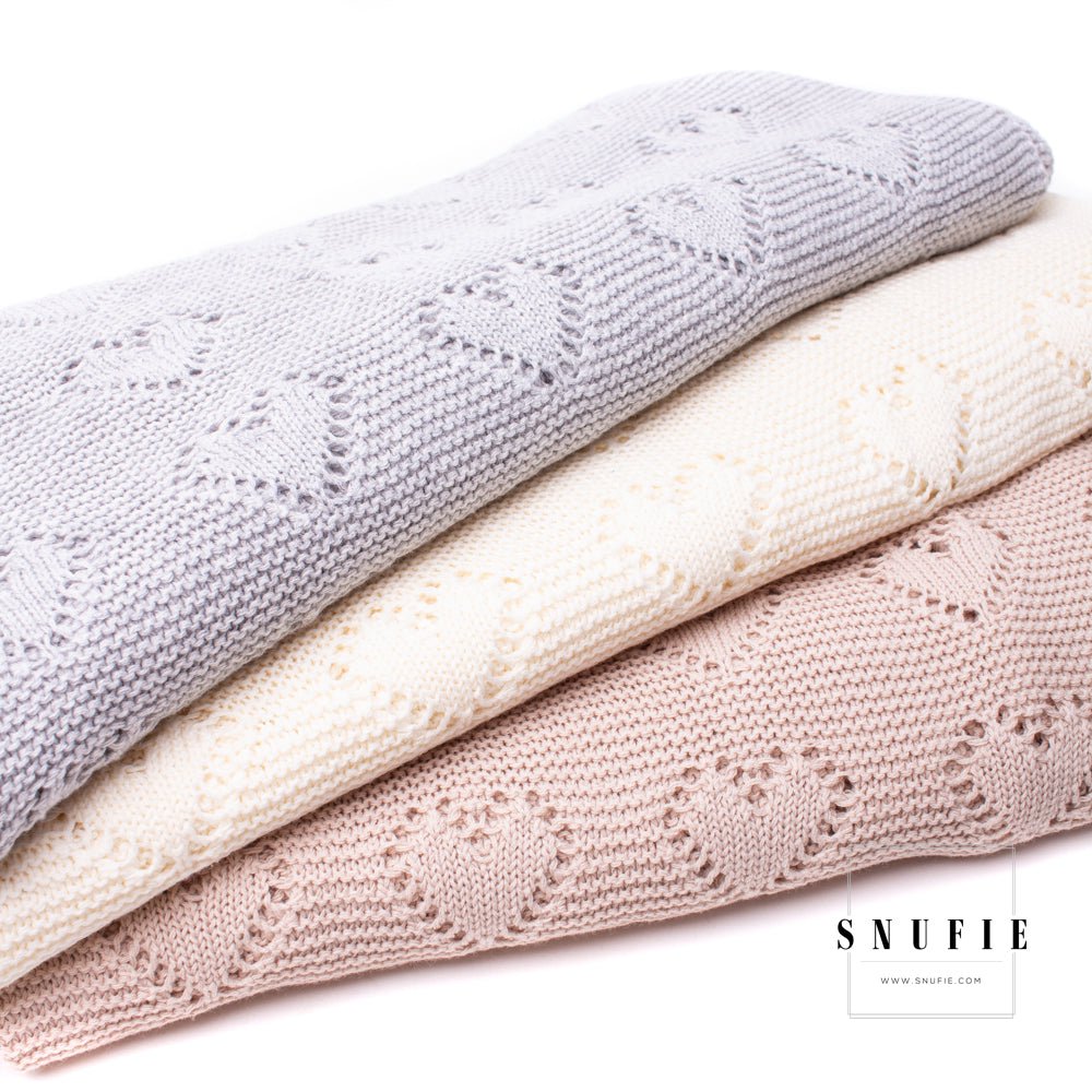 Babydeken Liefdevol Grijs