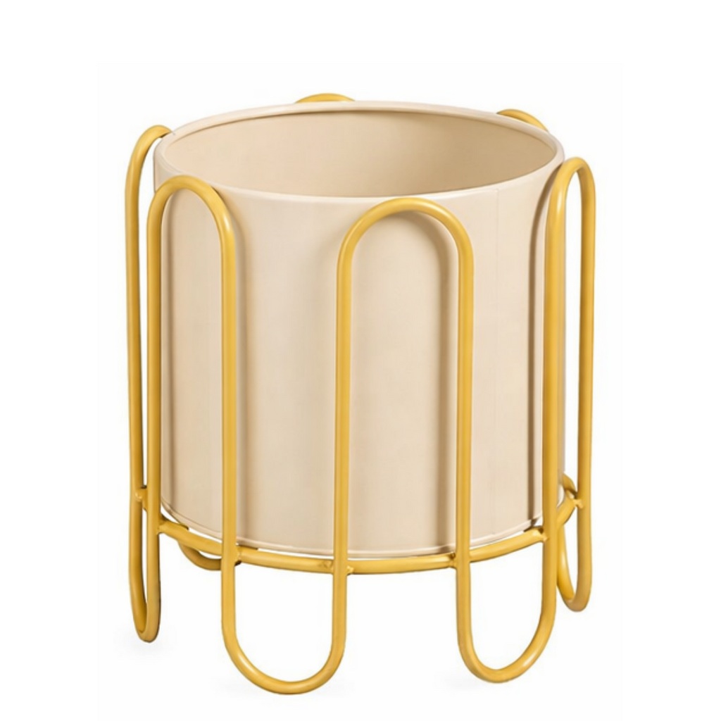 Bloempot binnen Dione Beige set 2st