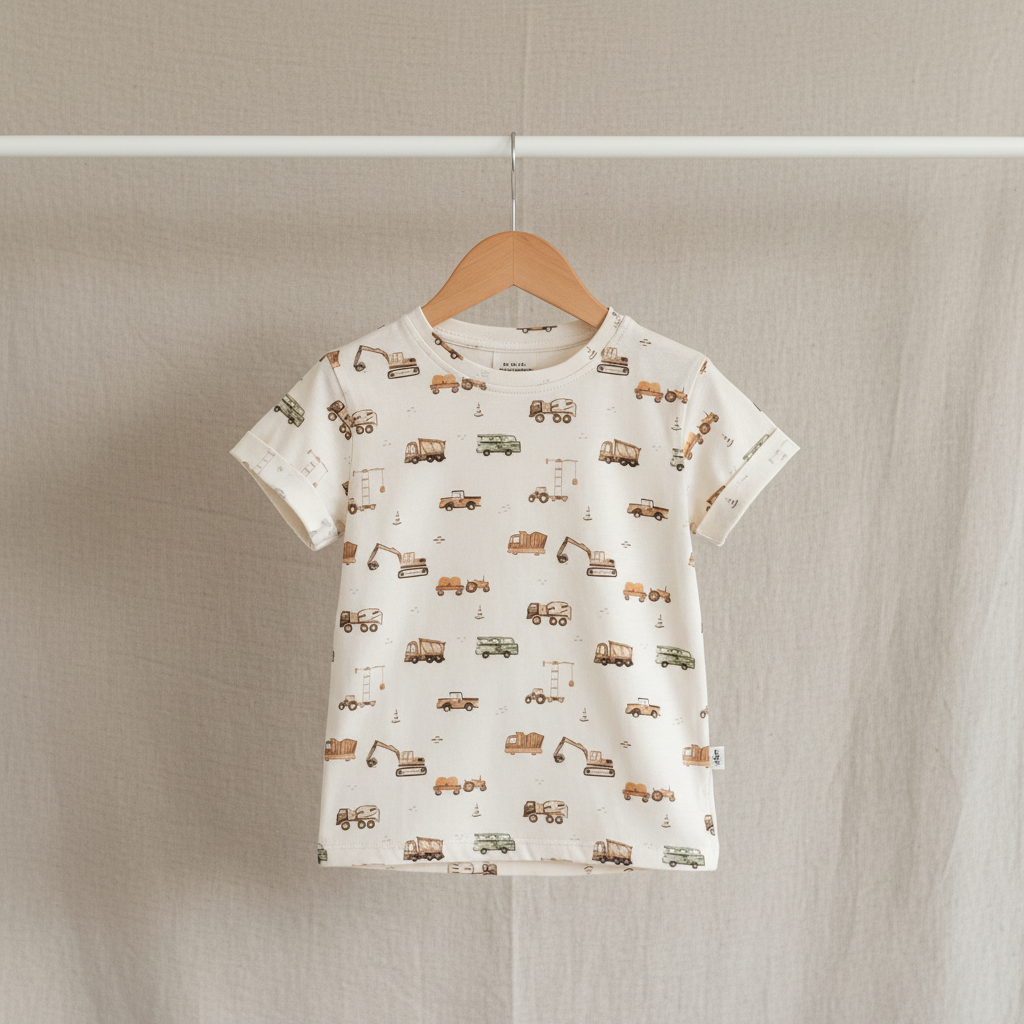 Shirt construction vehicle