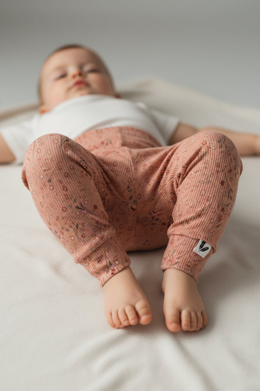 Broekje rusty flower