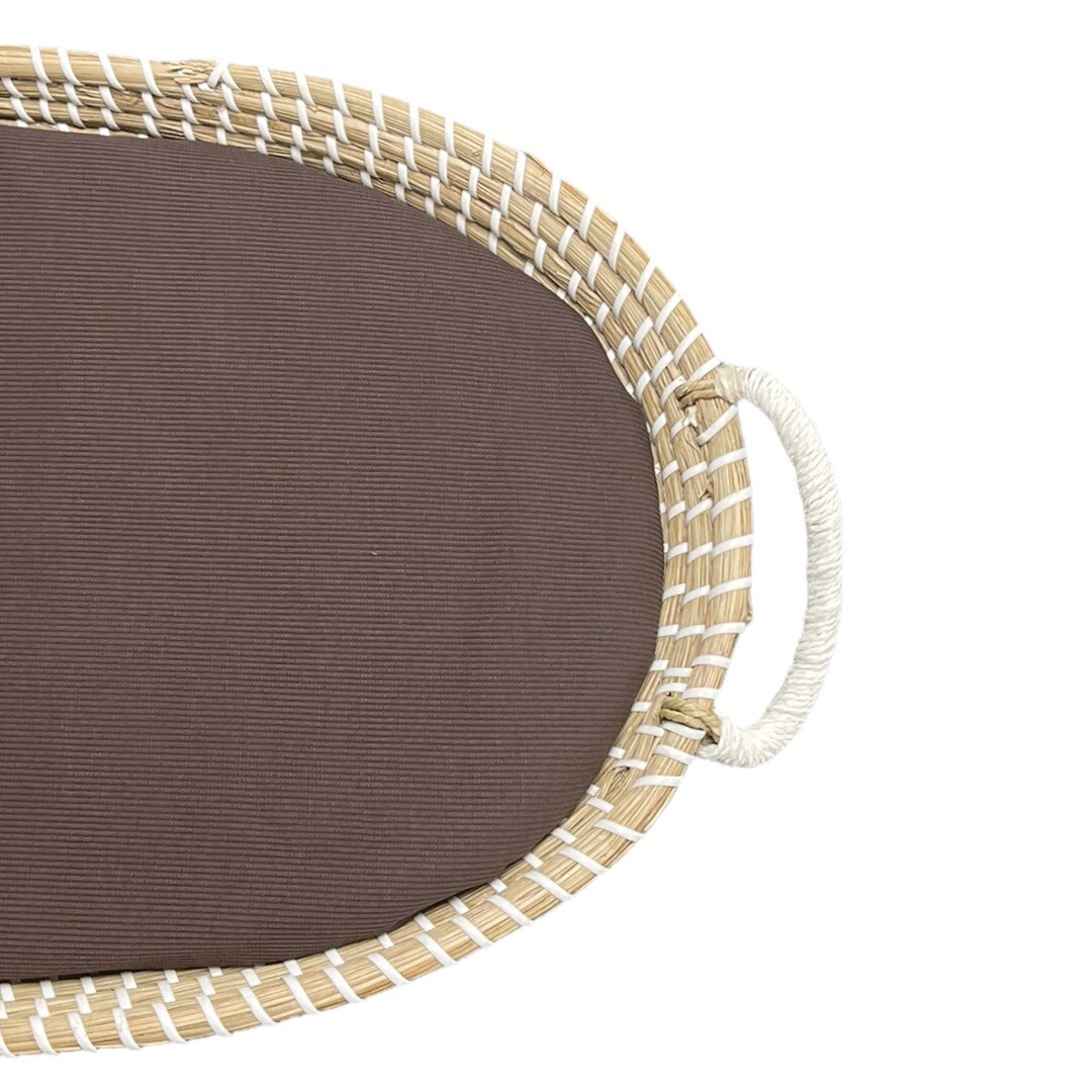Matrashoes mozes verschoonmand rib jersey mocha