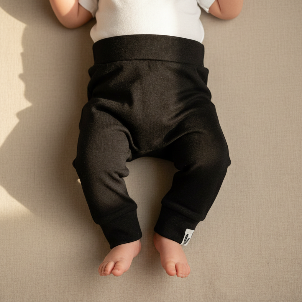 Newborn broekje zwart