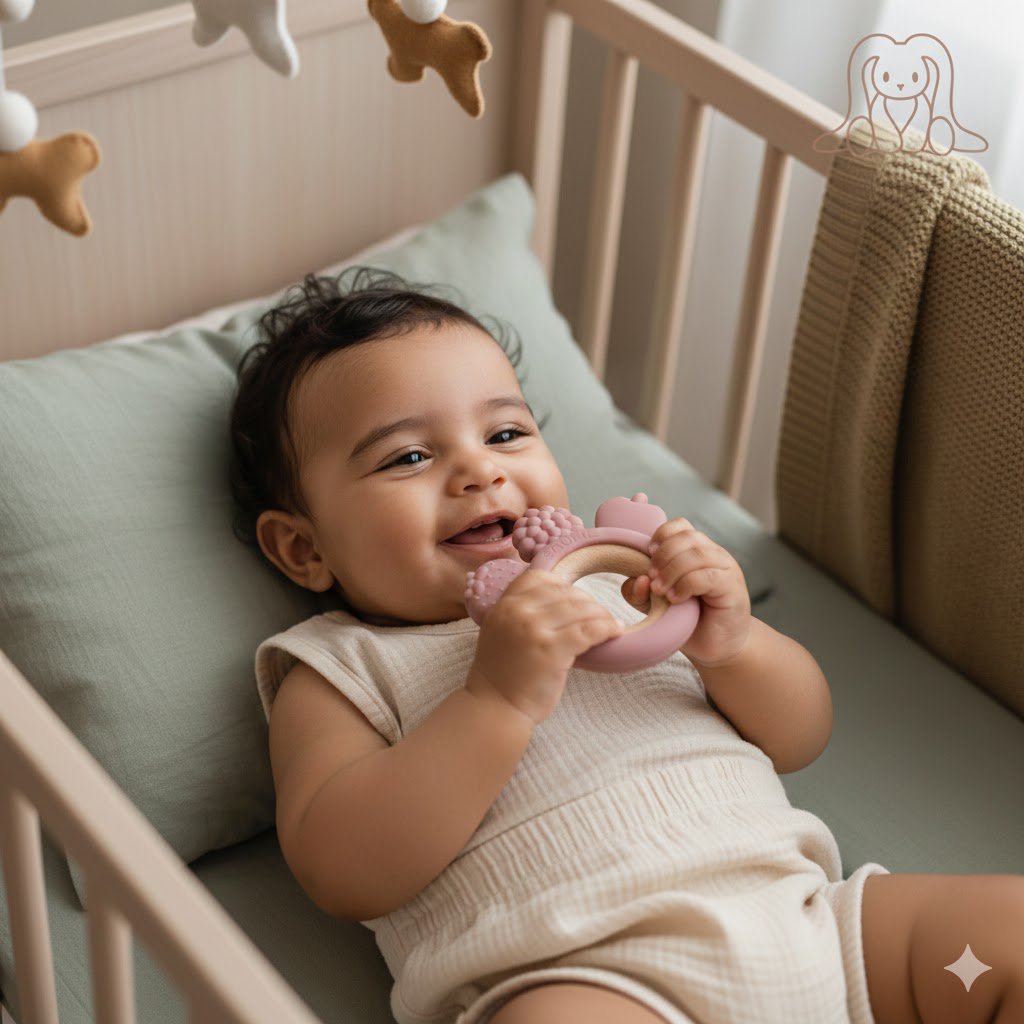 Fruit Bijtring Roos/rose