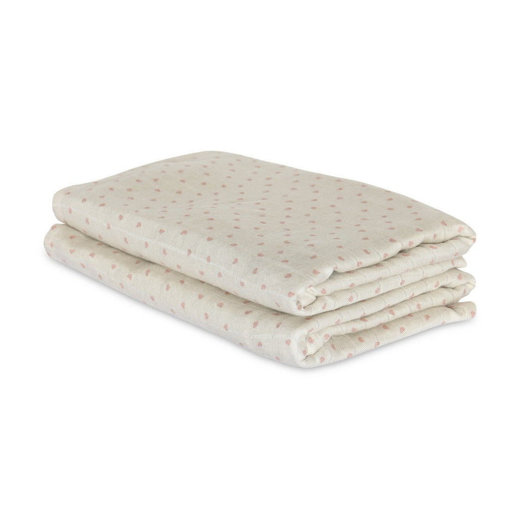 Bamboe mousseline doeken 2st.
