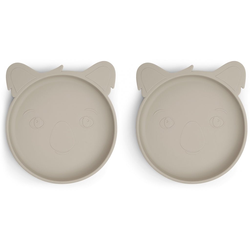 Akila siliconen bord 2-pack Koala Kasseien