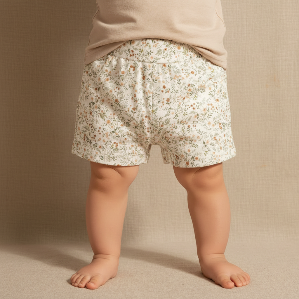 Shorts wild flower