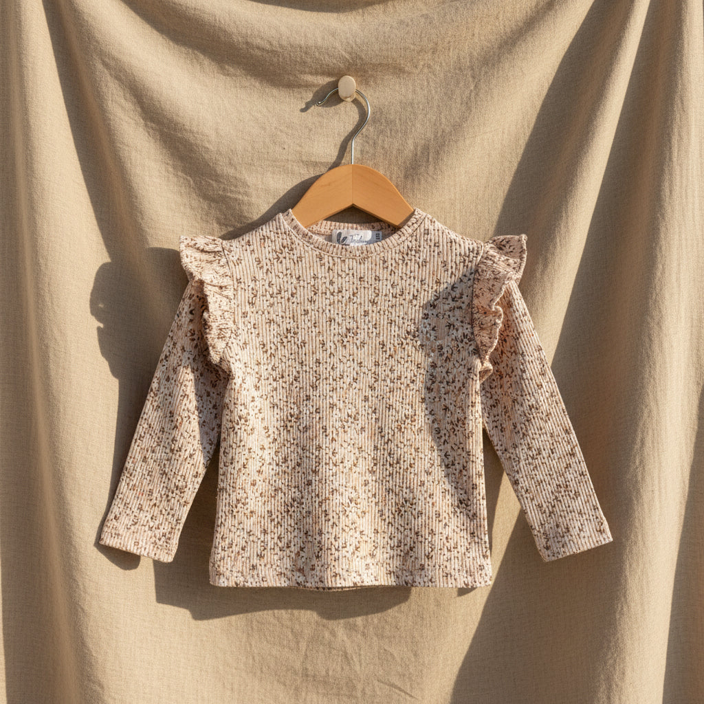 Longsleeve ruffle flowerbomb
