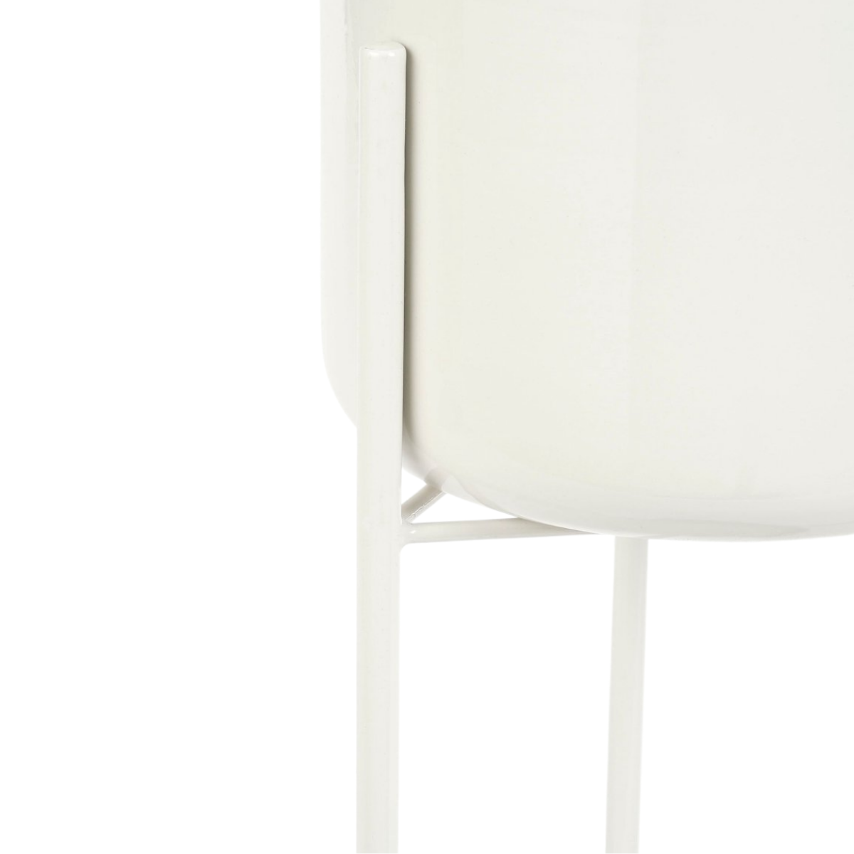 Bloempot binnen Colyn Wit