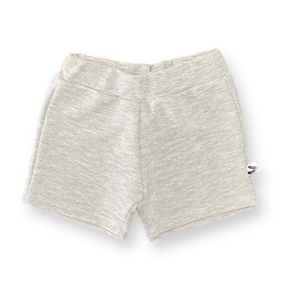 Shorts rib light grey melange