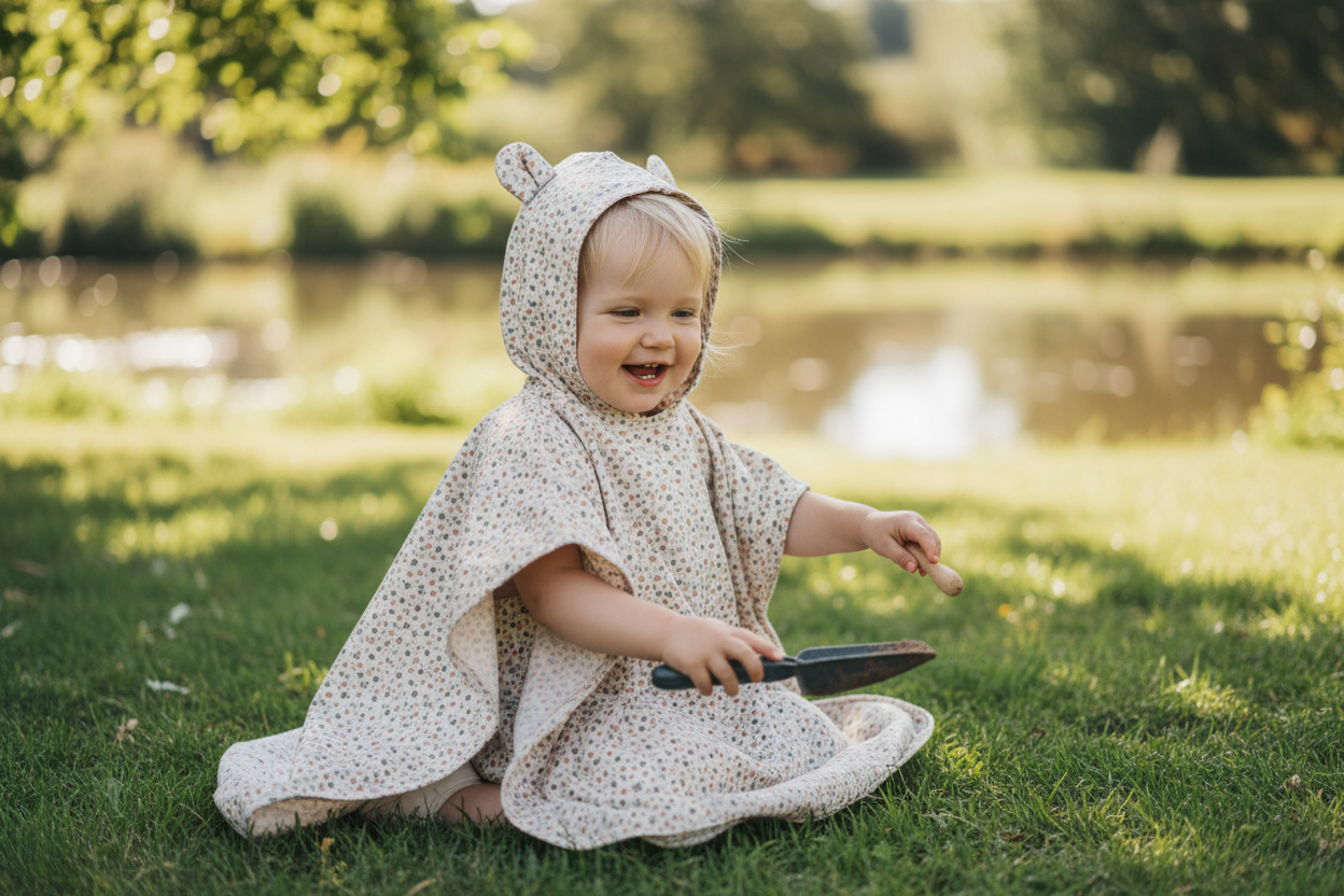 Flor poncho-mix blad